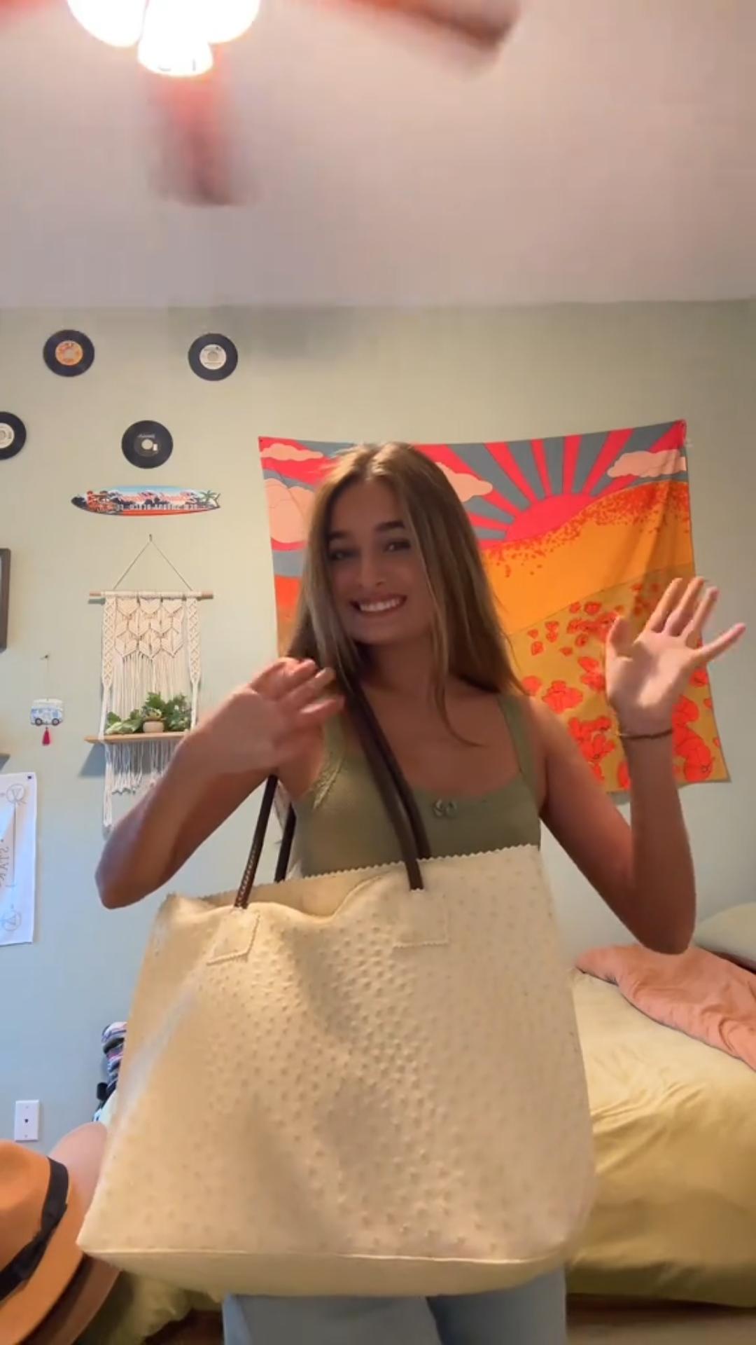 Milan Chiva Tote Bag para mujer con cierre y cuero vegano miniatura 7