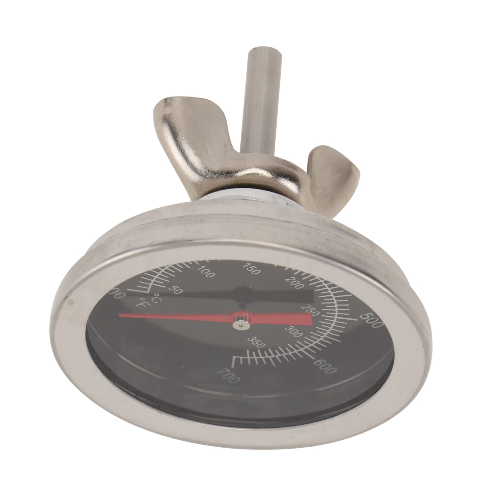 Garneck 1pc Stainless Steel Bimetallic Oven Thermometer Small Barbecue Baking Thermometer for Home Restaurant Use Lightweight Temperature Gauge for Cooking Results