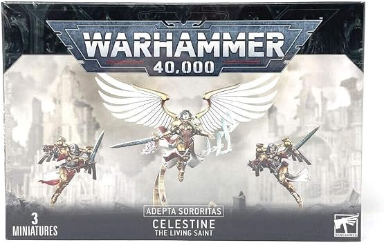 ورشة عمل الألعاب Warhammer 40k - Astra Ministorum Celestine The Living Saint