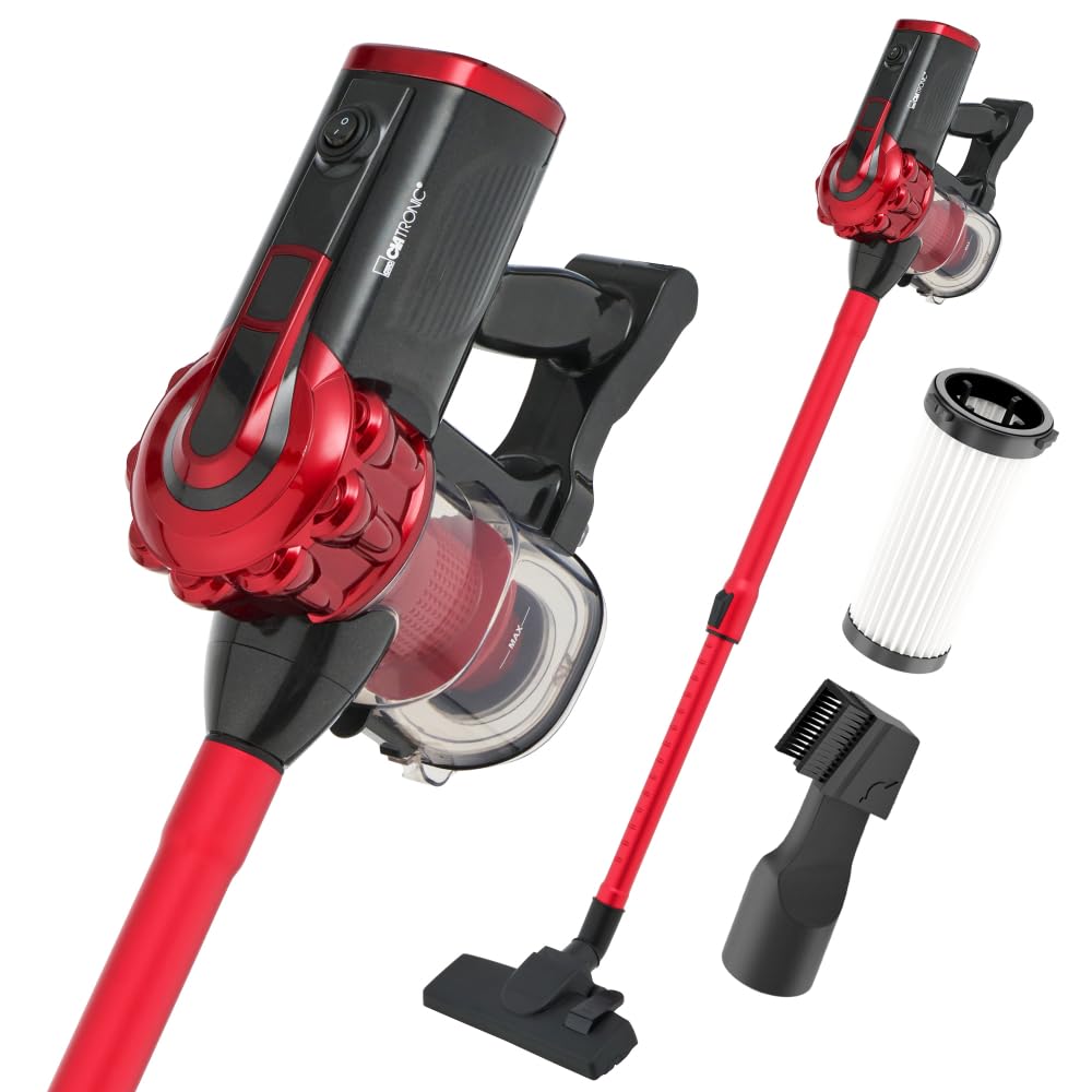 Clatronic® 2in1 Staubsauger und Handstaubsauger mit 6,8m Kabel | Starke Saugleistung | für Auto und Haushalt | Staubsauger beutellos | Staubsauger ohne Beutel | Auto Staubsauger stark | BS 1314