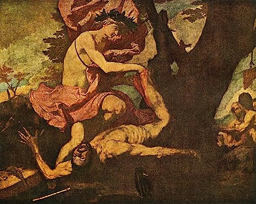 Tableaux affiche mur art poster Marsyas Joseph de Ribera graffiti décoration 60x90cm