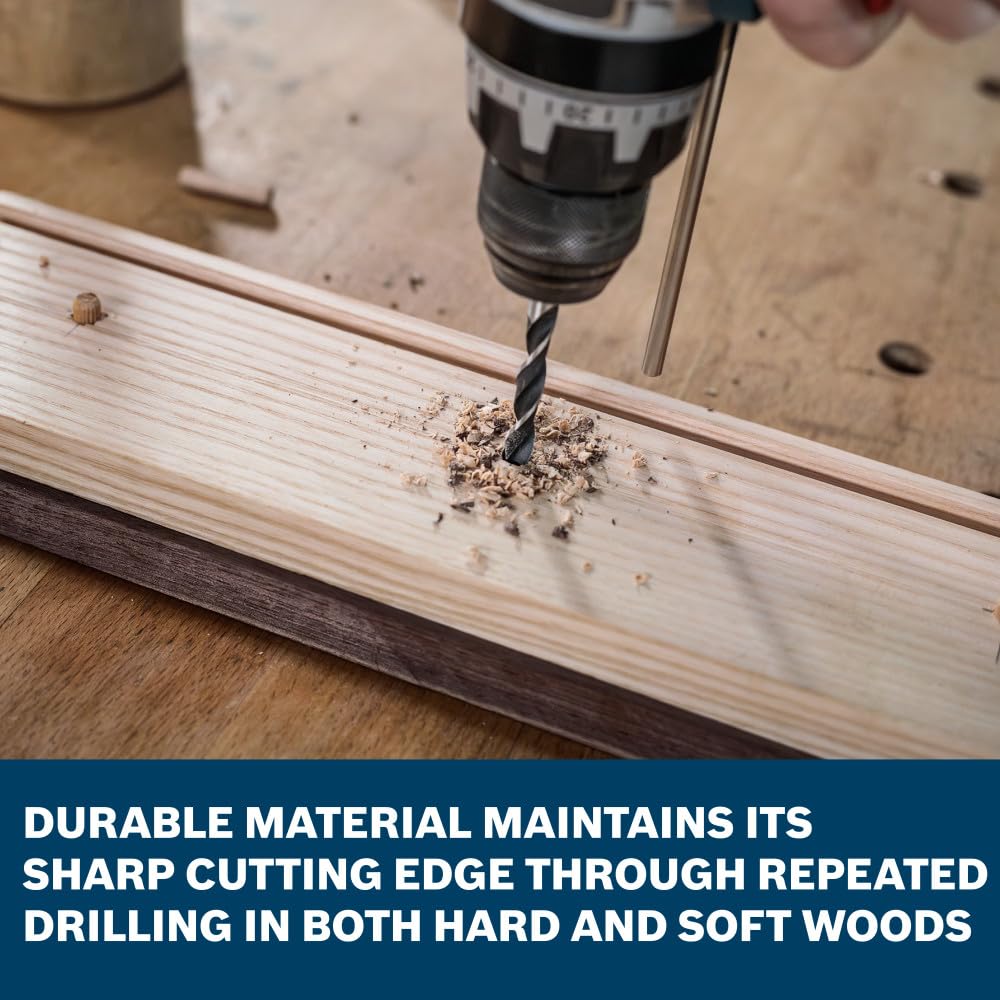 Bosch Brad Point Drill Bit - Precise Wood Drilling -3