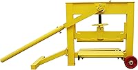 THUXEON Manual Brick Cutter Paver Splitter with Wheels - Cuts 0-11.8" Wide, 2.3-5.9" Thick Bricks Effortlessly