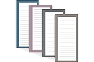 Utron Magnetic Notepads: Essential Tool for Organized Grocery Shopping