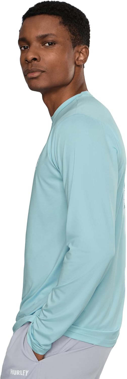 Hurley Mens Hybrid UPF Long Sleeve