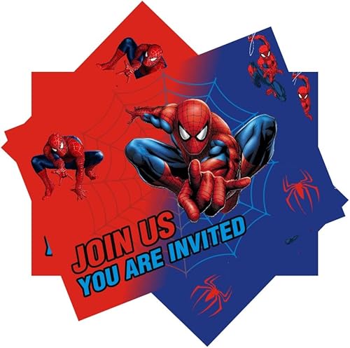 Miniatura 4 de 24 piezas de invitaciones de fiesta de cumpleaños para niños, suministros de decoración (24 piezas) (1)