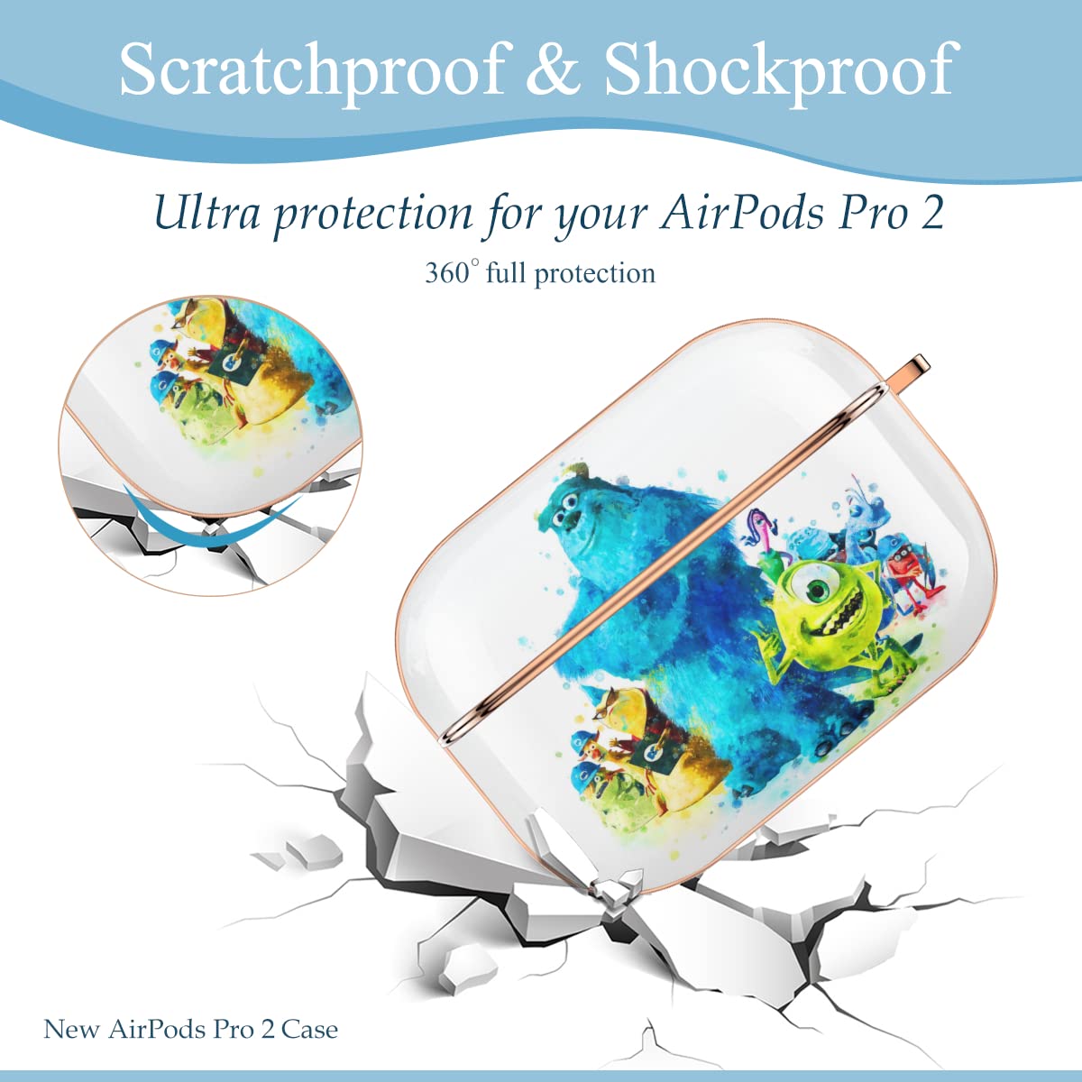 美品casetify×モンスターズインクairpods pro 2 早く売りたい ケースティファイ×モンスターズインク AirPods Pro ケース - メルカリ