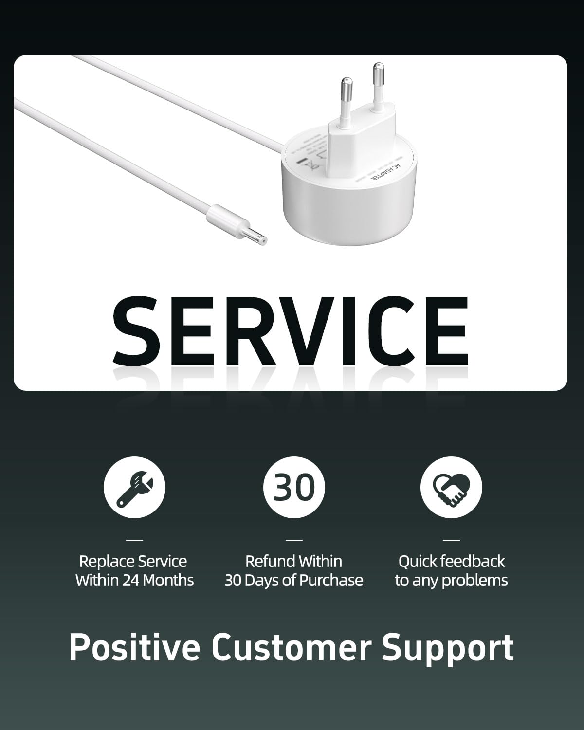 Superer 15W Kabel ładowarka Kompatybilny z Google Nest Hub, Nest-WiFi Router, Nest Mini 2. Generacji
