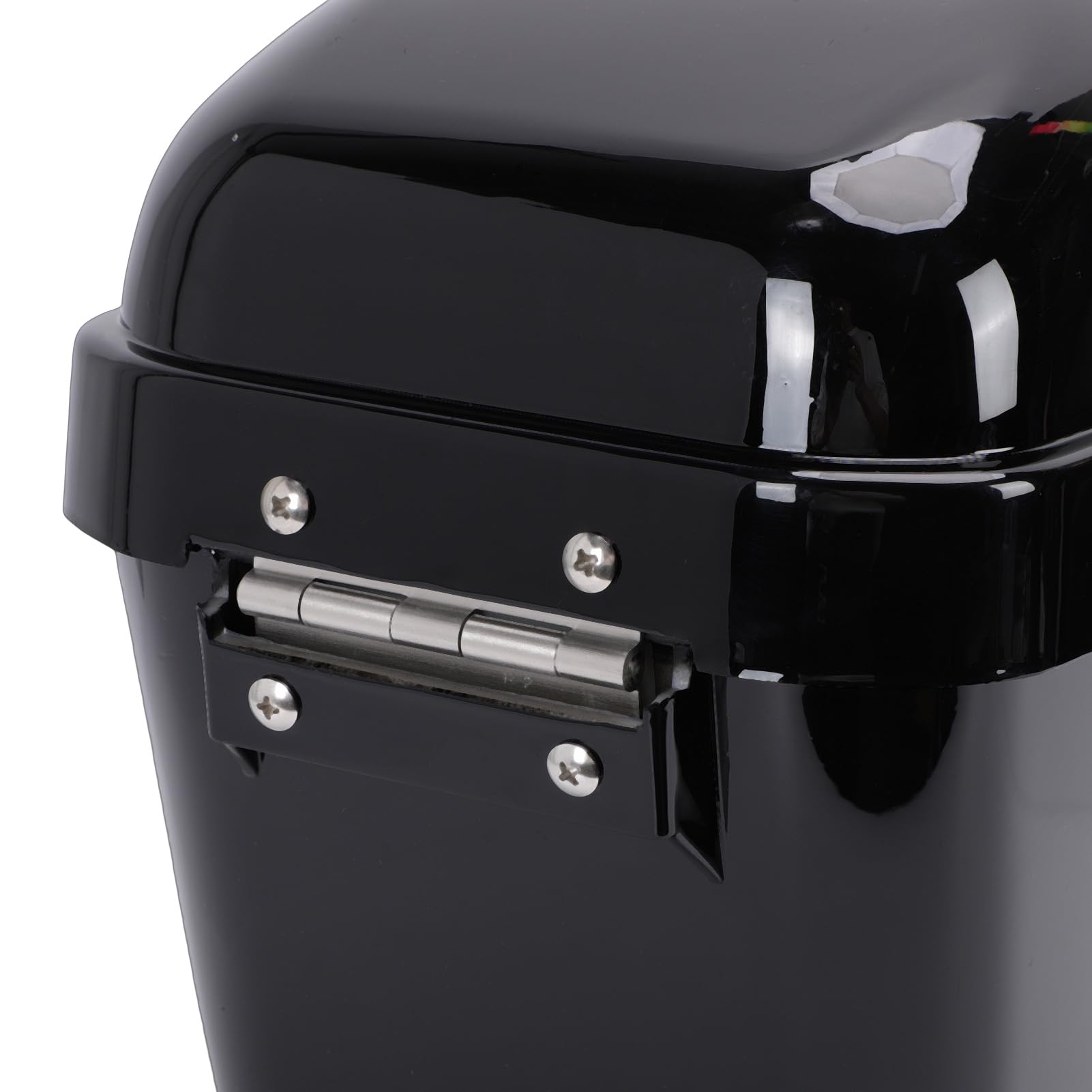 Aramox 1 par de Alforjas Duras para Moto de 45L con Kit de Montaje de Revestimiento de Bloqueo Caja de Almacenamiento Lateral Universal para Maletero de Motocicleta de Plástico ABS