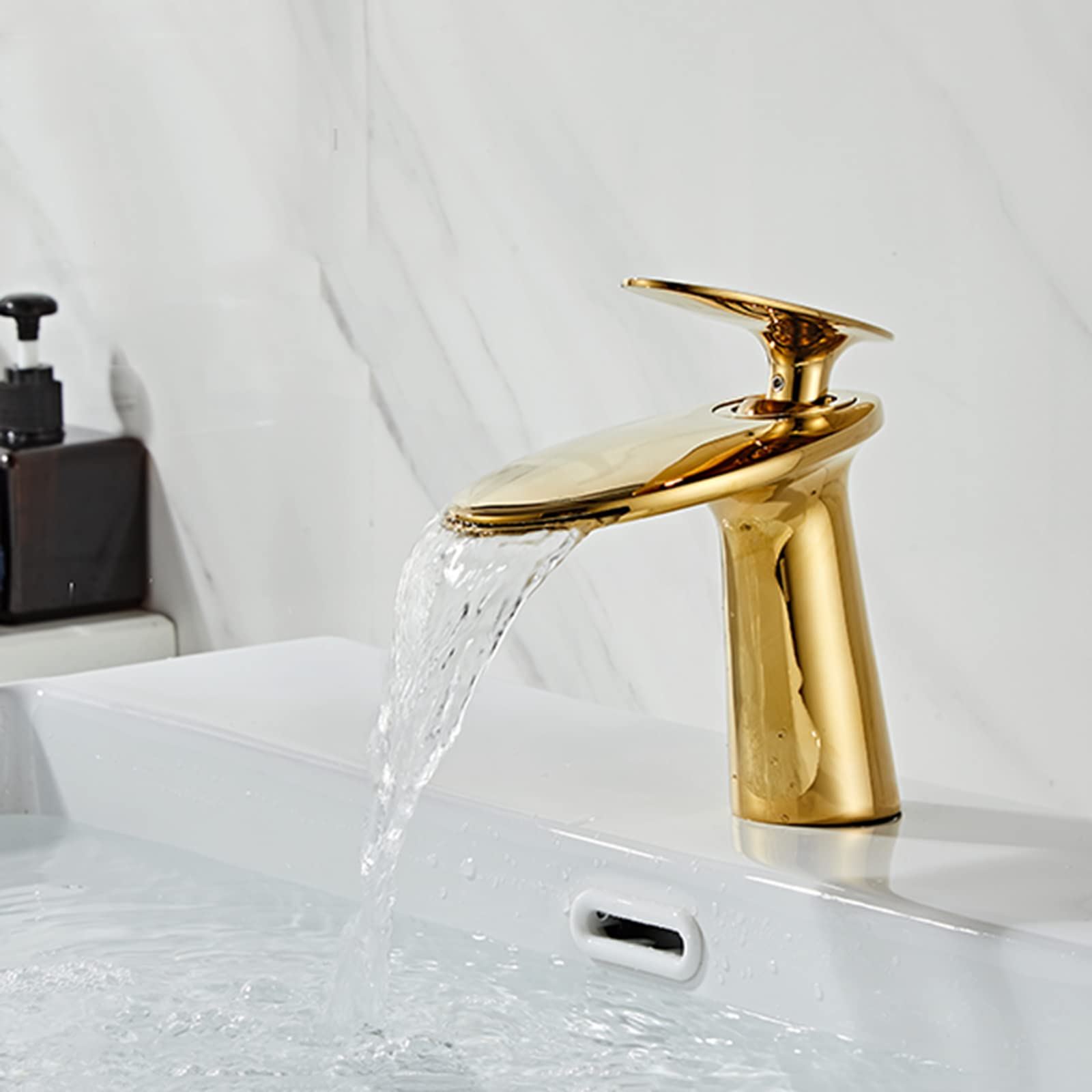 Robinet de douche effet pluie mitigeur baignoire double leviers moderne - 8