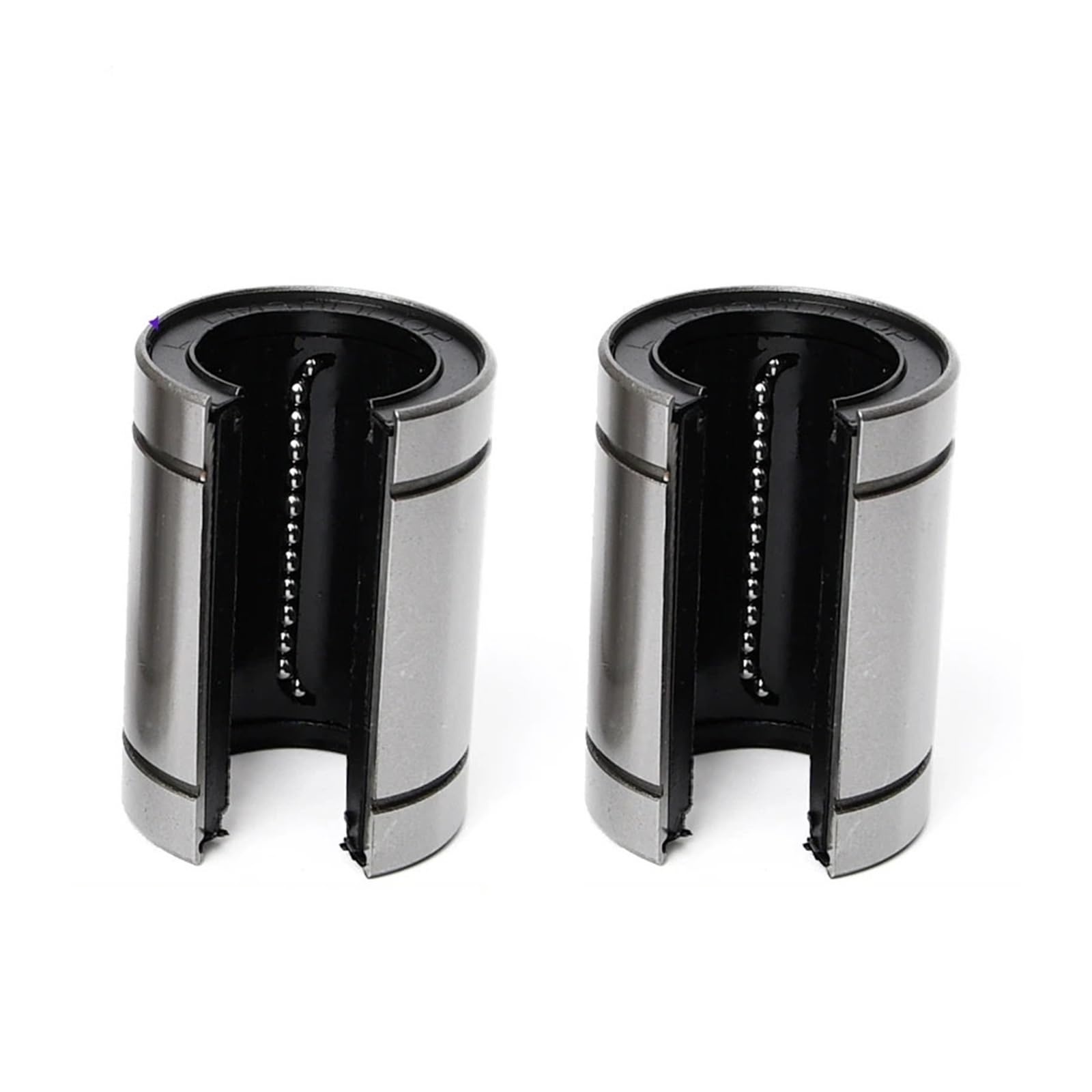WEUSANXPL 2pcs Opening Linear Motion Bearing LM10UU-OP LM12UU-OP LM13UU-OP LM16UU-OP LM20UU LM25UU LM30UU 35 40UU-OP(LM13UU-OP 13X23X32mm)