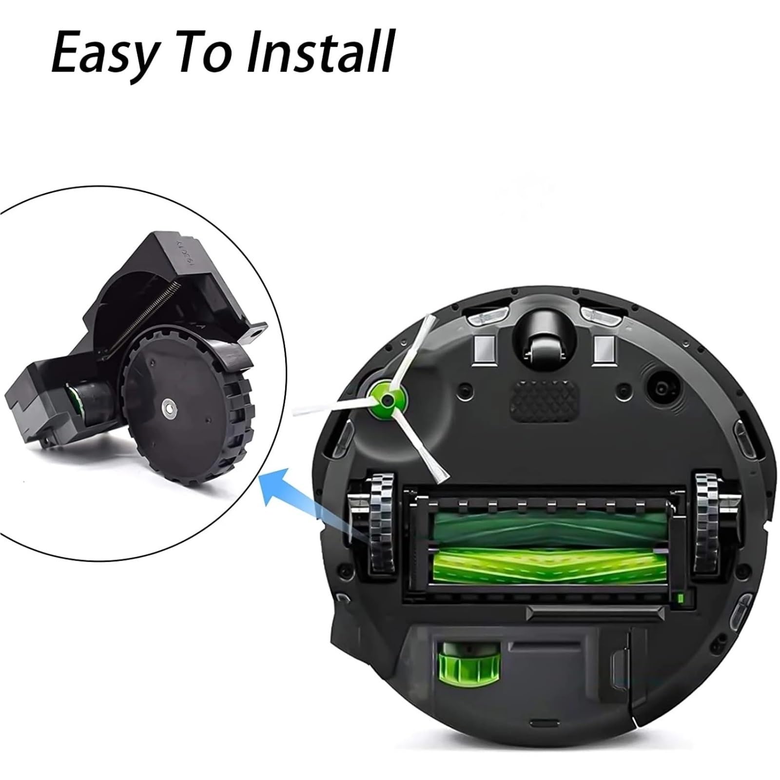 Amazon.co.jp: IRobot 対応の左右ホイール交換部品 Roomba I7/I7+/I8