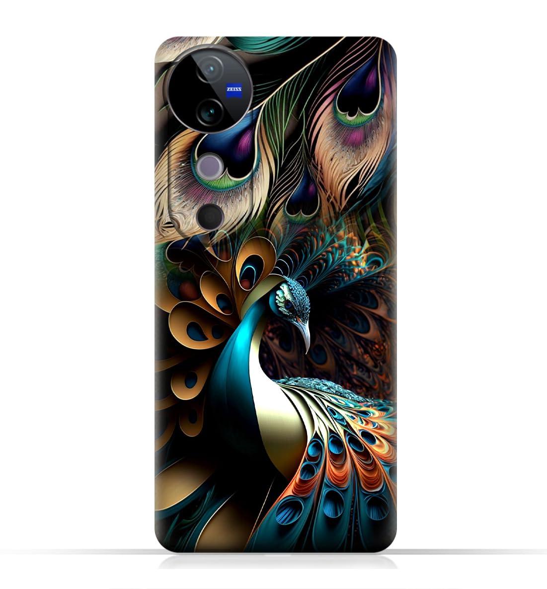 TPU Mobile Back Case Cover Compatible with vivo V40 model with Art design A1005