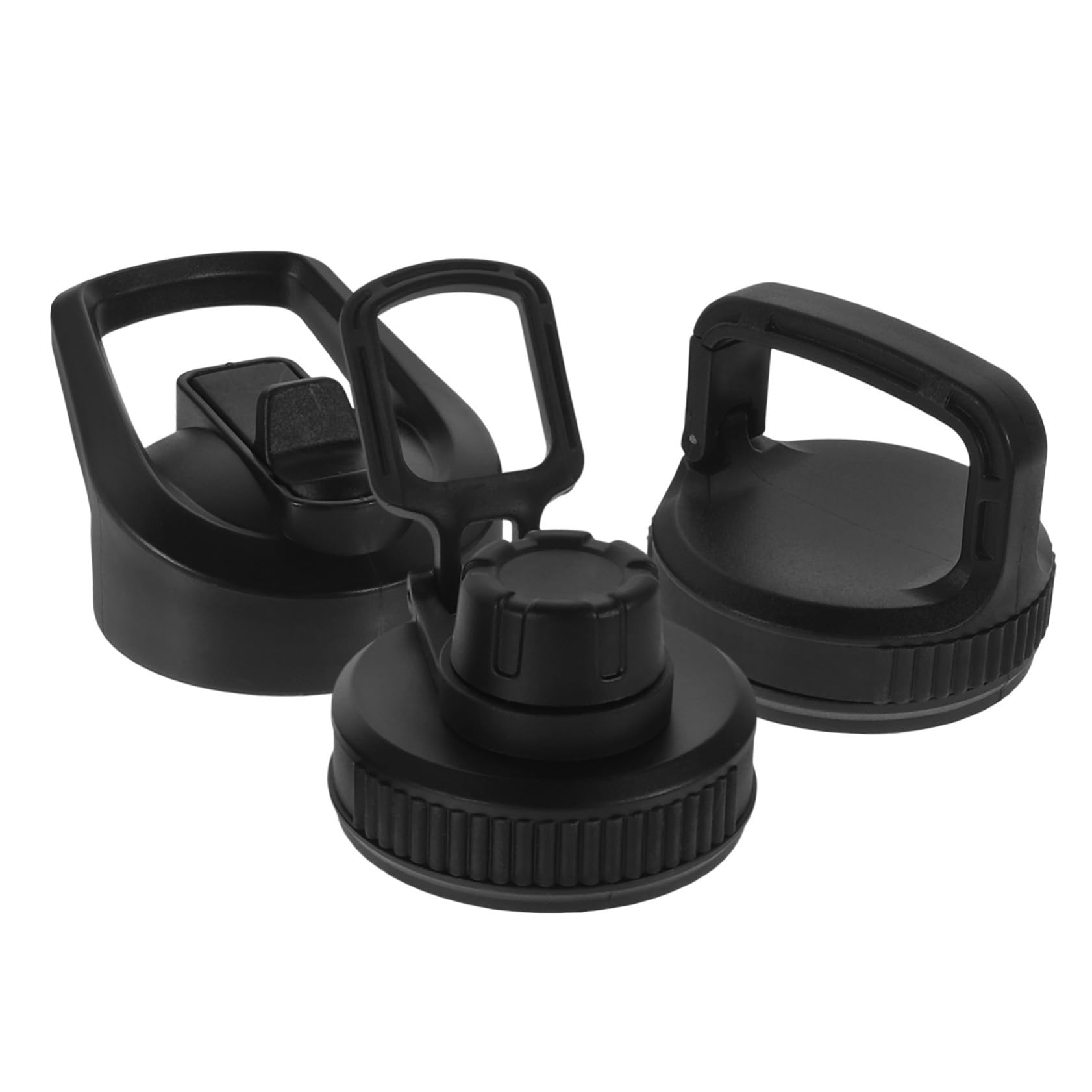 Yardwe Sport-wasserflaschenverschluss Becherabdeckung Tassenabdeckungen Entzückender Becherdeckel Deckel Für Becher Becherdeckel Für Den Haushalt Kaffeetassendeckel Plastik Black