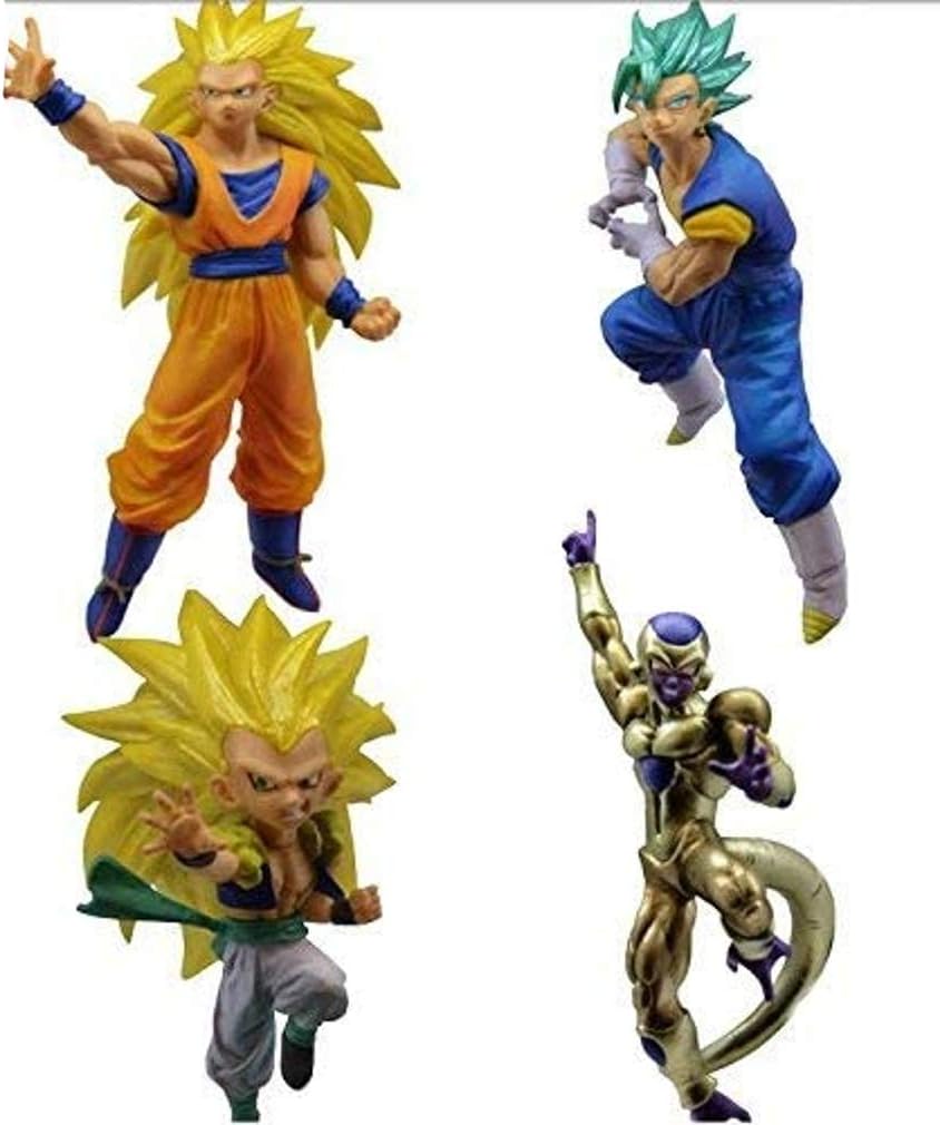 DRAGON BALL SUPER Complete Set 4 FIGURES Battle Figures SERIES 03 Bandai Gashapon DRAGONBALL