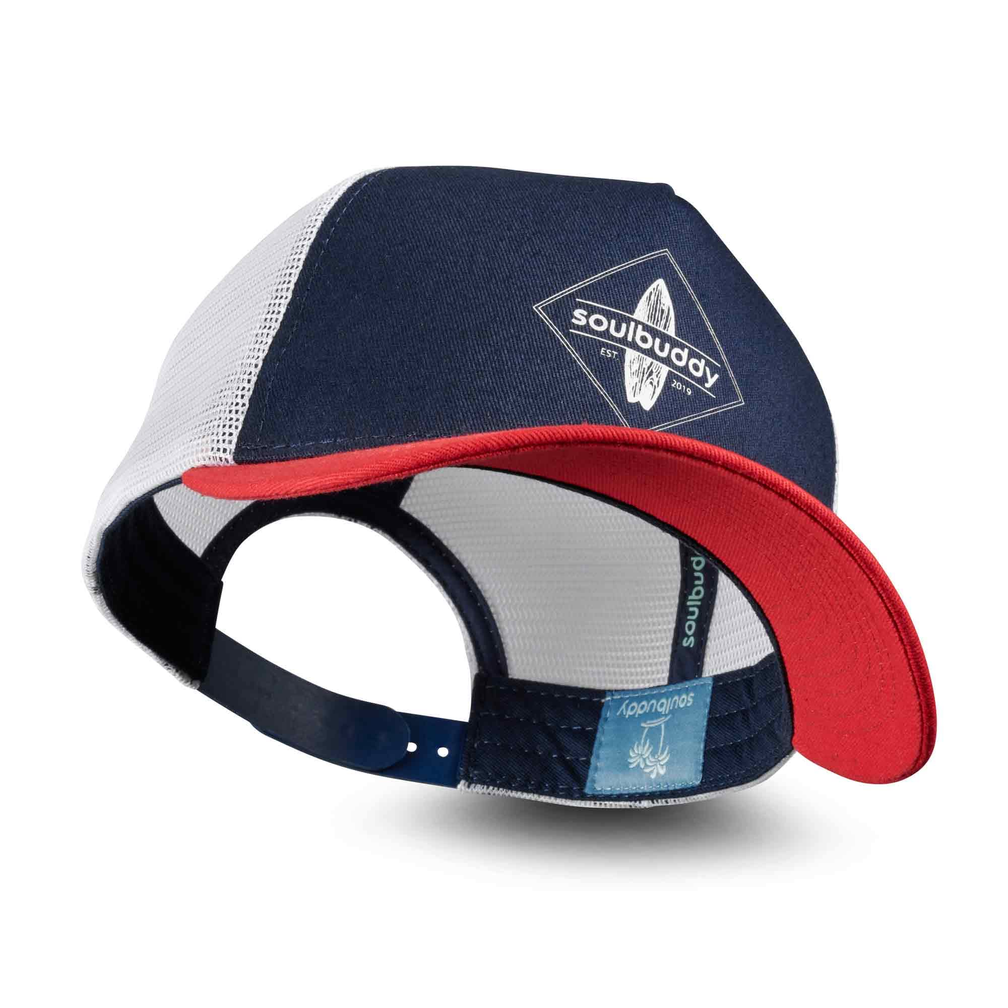 Soulbuddy Set di 2 Cappellini Trucker da Basecap Coordinati papà e Figlio – Snapback Traspiranti Uomo e Bambino – Look Mini Me Famiglia – Idea Regalo Originale