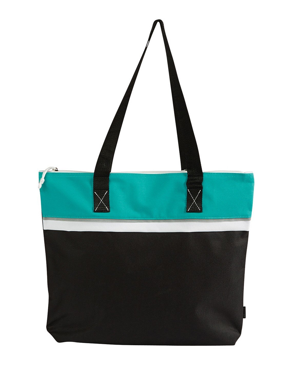 Gemline Classic Design Muse Convention Tote, TURQUOISE, One Size