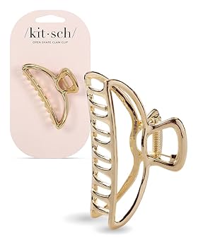 アンティーク　ヘアセット用品　金属製クリップ12個とケースのセット アンティーク ヘアセット用品 金属製クリップ12個とケースの