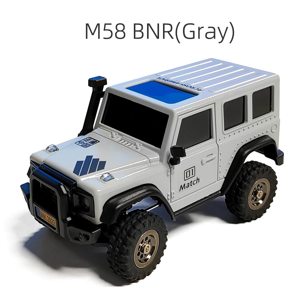 LDARC 1:43 Mini RC Crawler RTR 4x4 2.4GHz Remote Control Rock Truck Hobby Grade