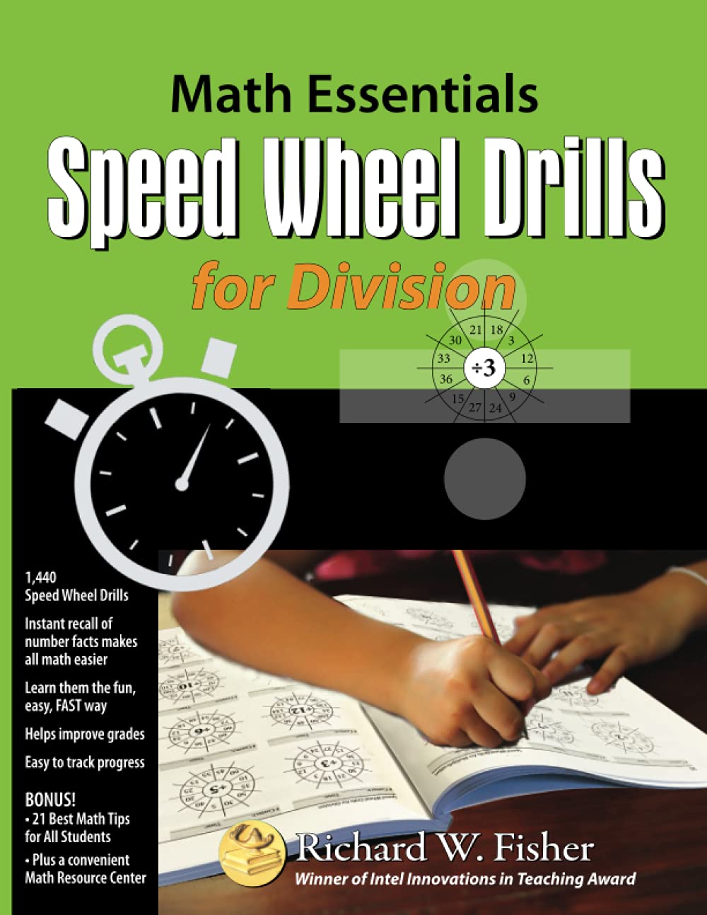 Speed Wheel Drills for Division (Math Speed Wheel Drills)