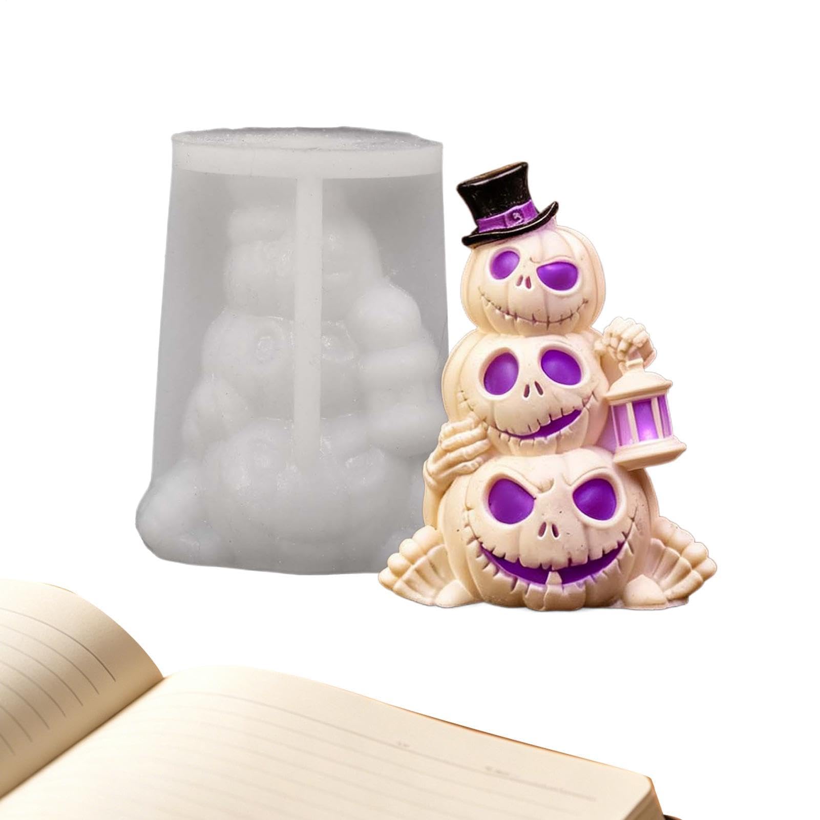 Moule en silicone pour citrouille pour réussir vos bonbons d'Halloween sans casser