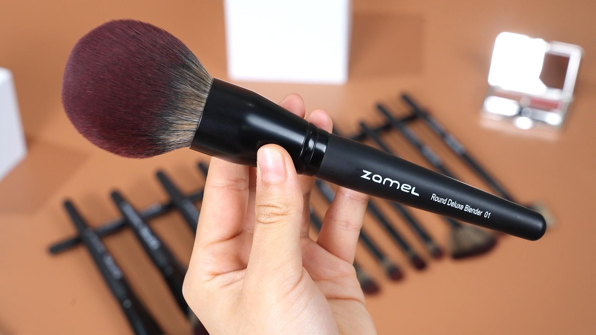 Amazon.com: ZAMEL 26Pcs Black labeled Makeup Brushes Set