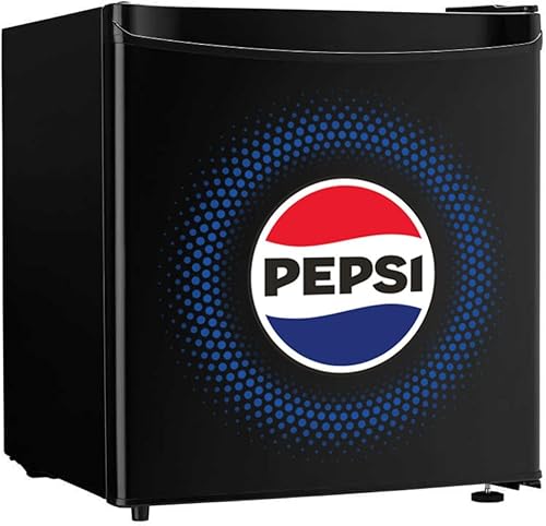 Miniatura 2 de Curtis Mountain Dew FR102MD Minirefrigerador con congelador - 1.6 pies cúbicos, minirefrigerador compacto pequeño para bebidas con puertas Rocío de