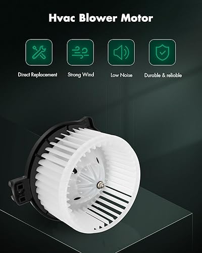 Vista 312 de SCITOO 700188 Reemplazo del motor del ventilador HVAC con jaula de ventilador para Toyota Tacoma 2005-2015, reemplazo OE - 87103-04043, 87103-04044