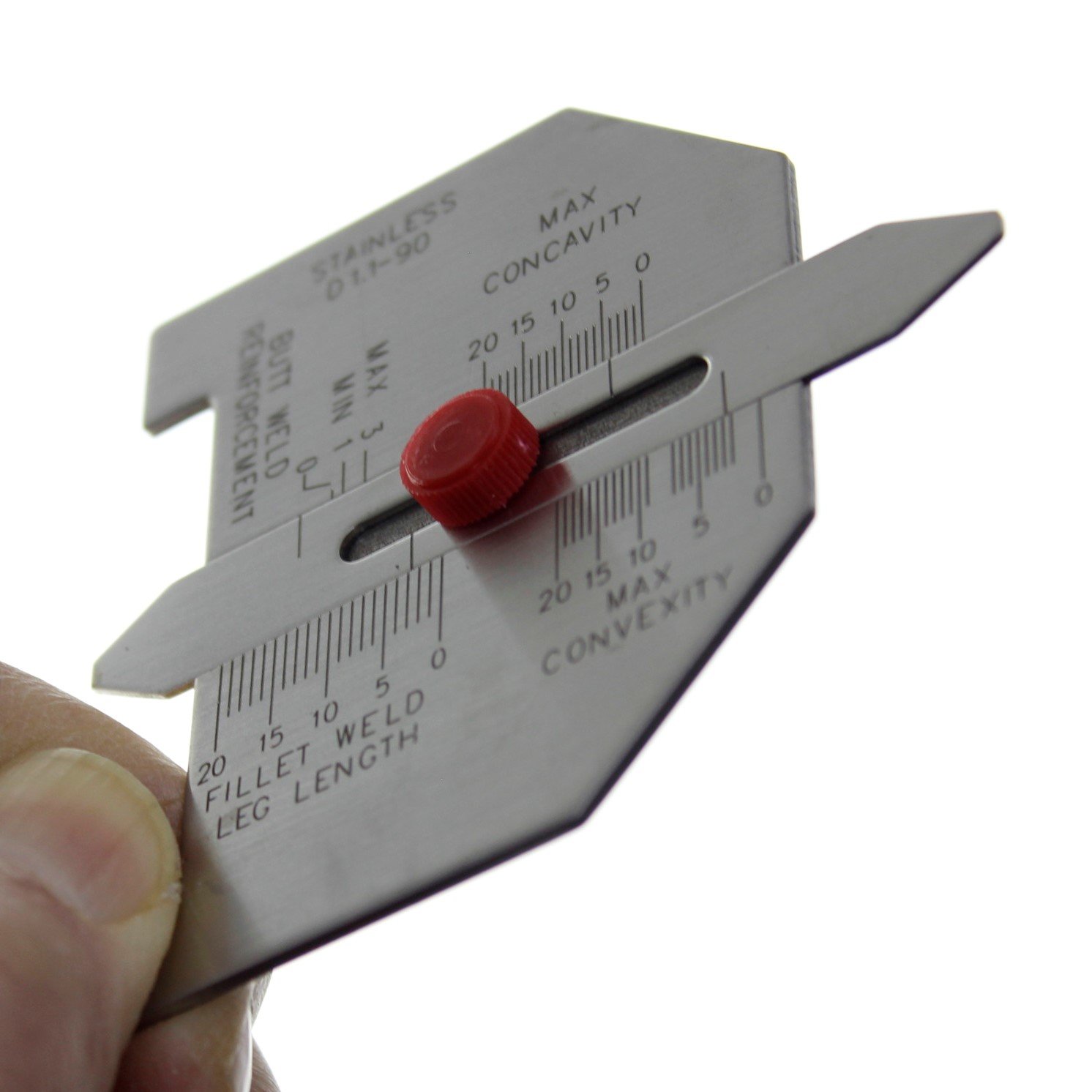 40114509 Automatic Weld Size Stainless Steel Welding Gauge Measuring ...