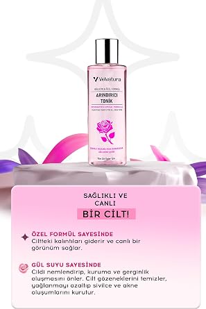 Gül Suyu Tonik Arındırıcı Ve Gözenek Sıkılaştırıcı Leke Karşıtı Tonik