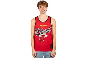 Miami Heat Tank Top Men's Ultra Game Mesh Sleeveless Muscle T-Shirt