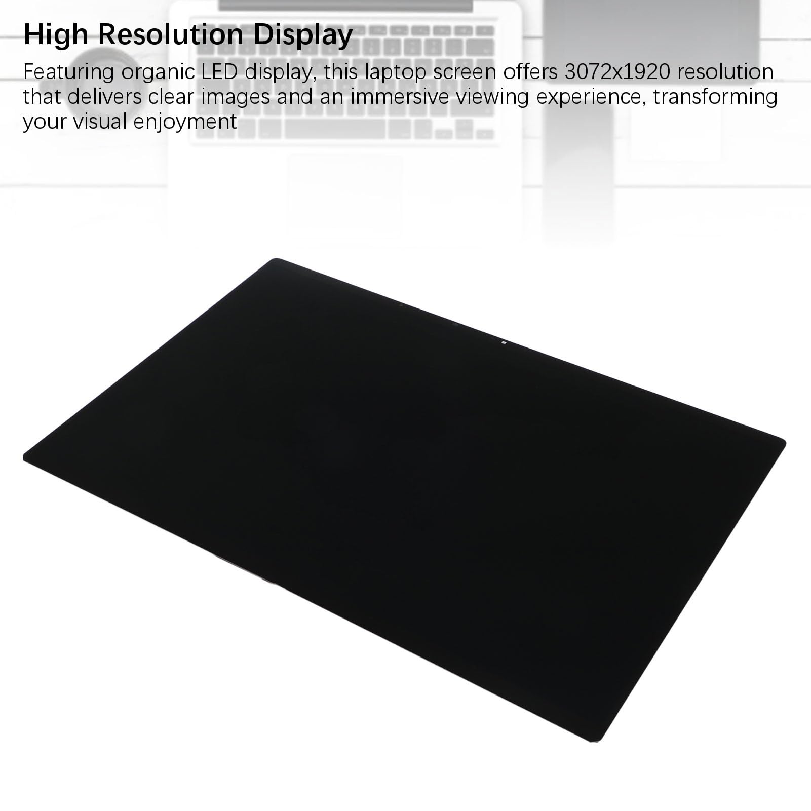 Jiawu Écran de Remplacement pour Ordinateur Portable 16 Pouces, Couleur Vive OLED 3072x1920 pour X360 2-en-1, adapté aux Graphistes
