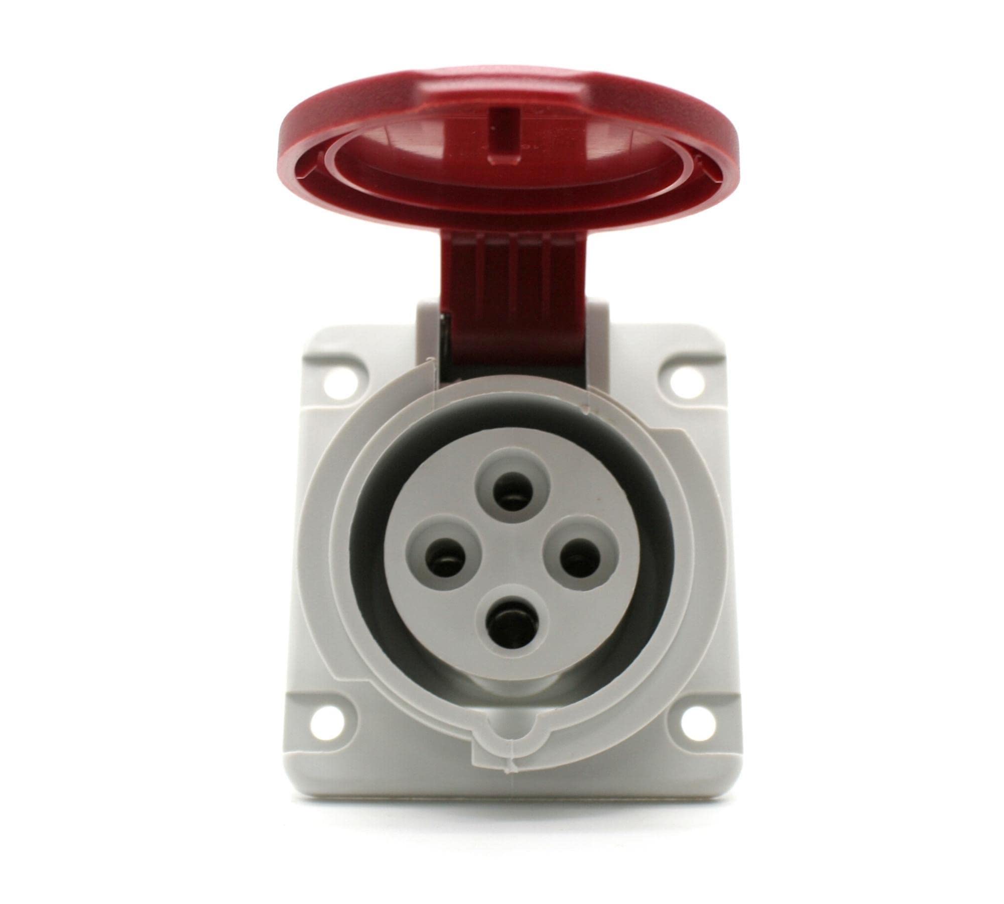 Doja Presa Fissa Incasso Muro Femmina 380V IP44 16A 3P+T 4 Poli Trifase