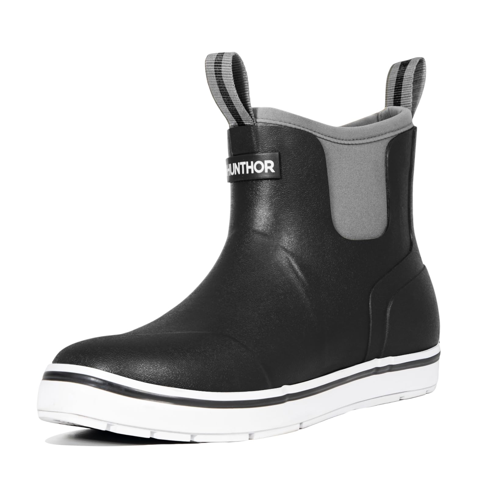 Men's Deck Boots, Lightweight Waterproof Anti-Slip Fishing Rain Boots, Rubber Boots and High Performance for Boat, Yard and Outdoor (Size 7-14)-image-33