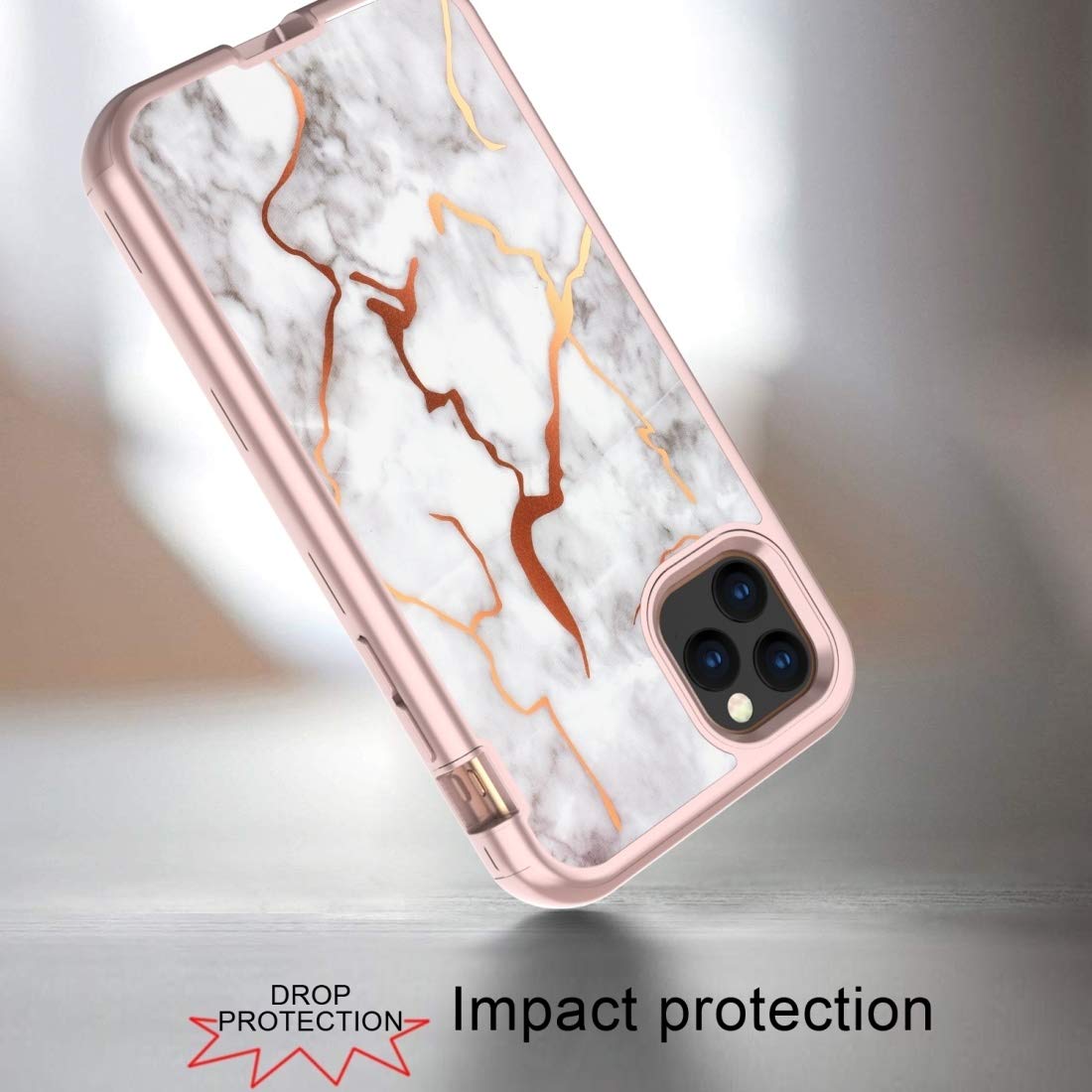 Phone cases For iPhone 11 Pro Max Electroplated IMD Full Coverage