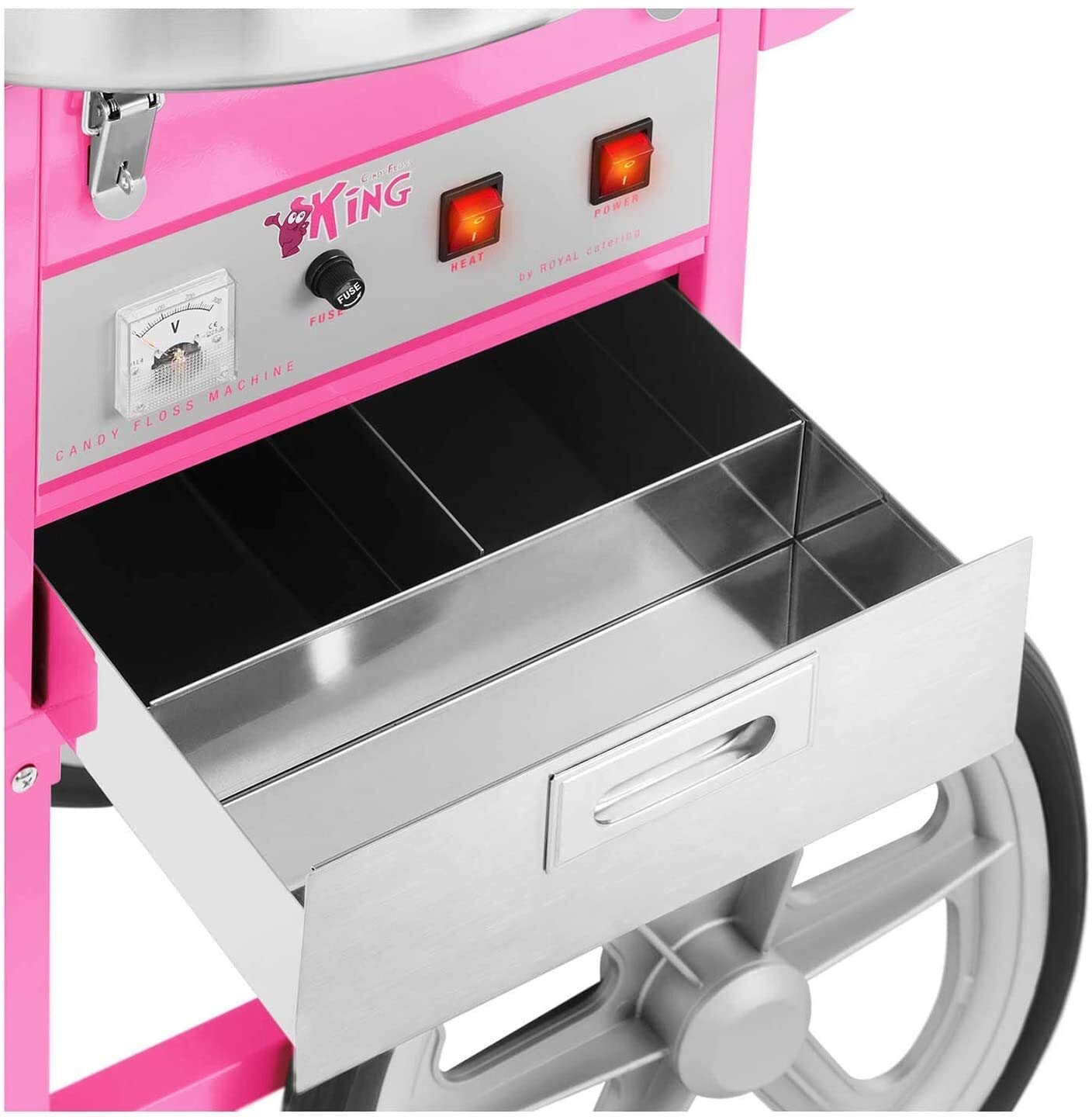 Máquina De Algodón De Azúcar Máquina De Algodón De Azúcar Máquina De Algodón De Azúcar Fabricante Comercial Marshmallow 1200 Watt Adecuado para Varias Fiestas