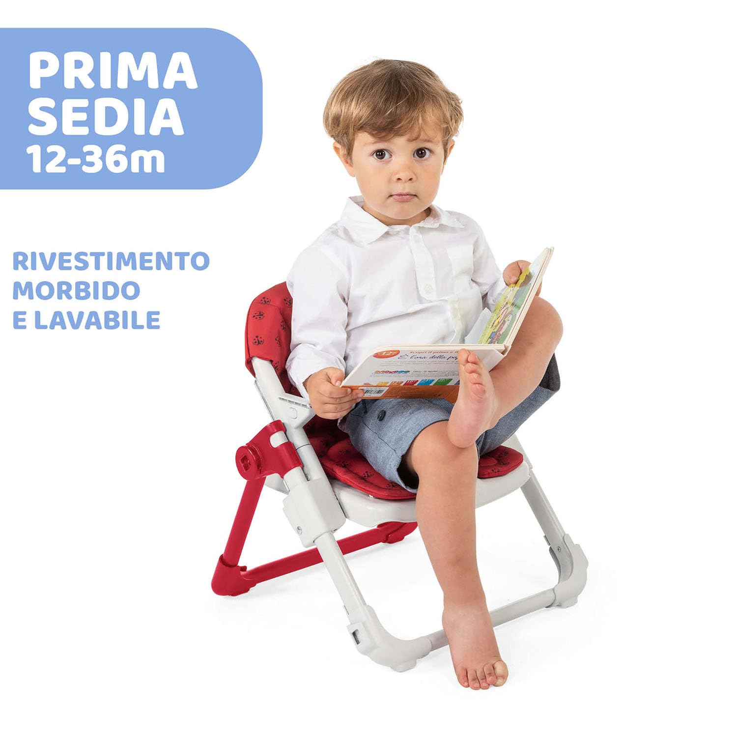 Chicco Chairy Booster Seat Lady Bug - 2.5 kg