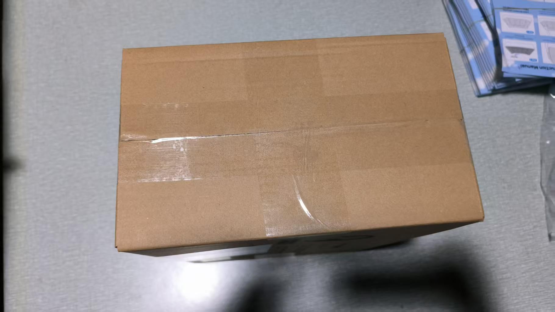 JOEJOY Ortopedyczne legowisko dla dużych psów, legowisko dla psa, nadaje się do prania, antypoślizgowa sofa dla psa, kosz z miękkiego sztucznego futra królika, 89 x 64 x 20 cm, brązowe