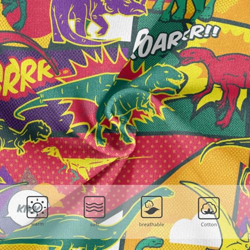 Little Girls' Soft Cotton Underwear Kids Breathable Comfort Cartoon Dinosaur Panties Briefs Toddler3