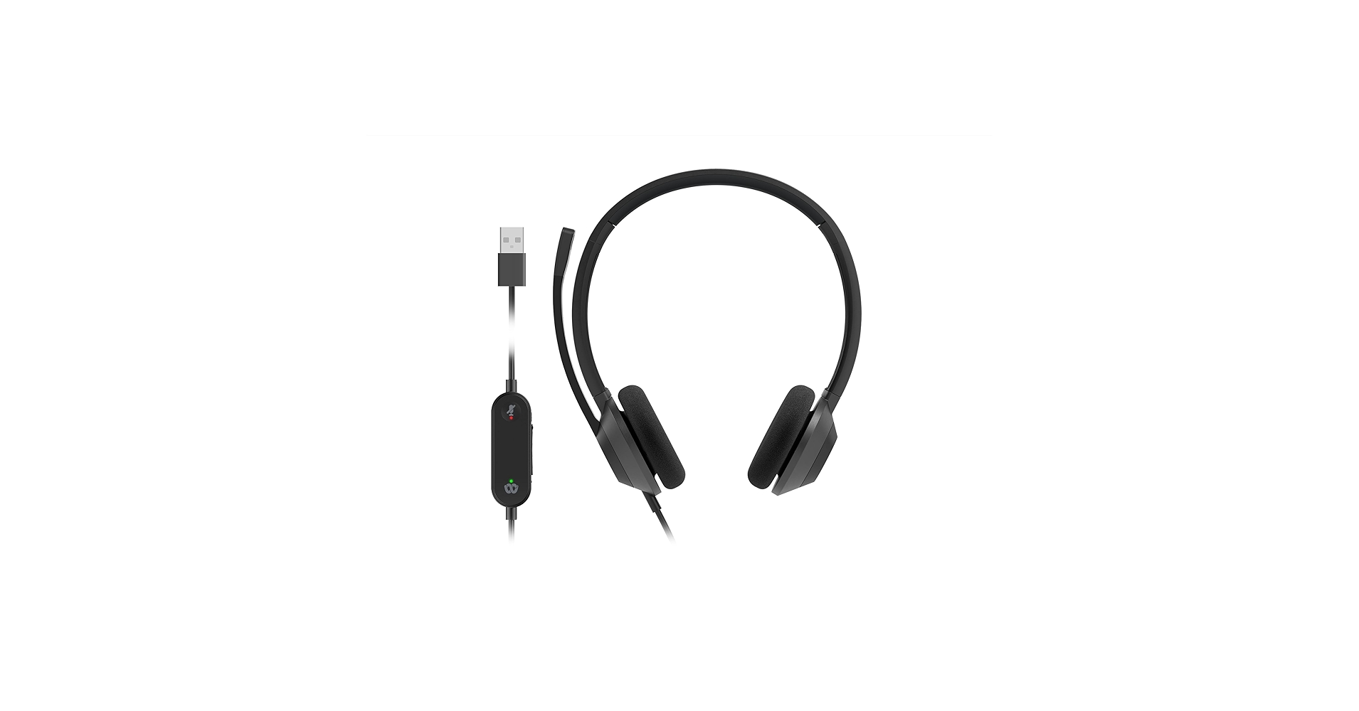 新品未使用　Cisco HS-W-322-C-USB カーボンブラック Amazon.com: Cisco Headset 322 USB, Wired Dual On-Ear