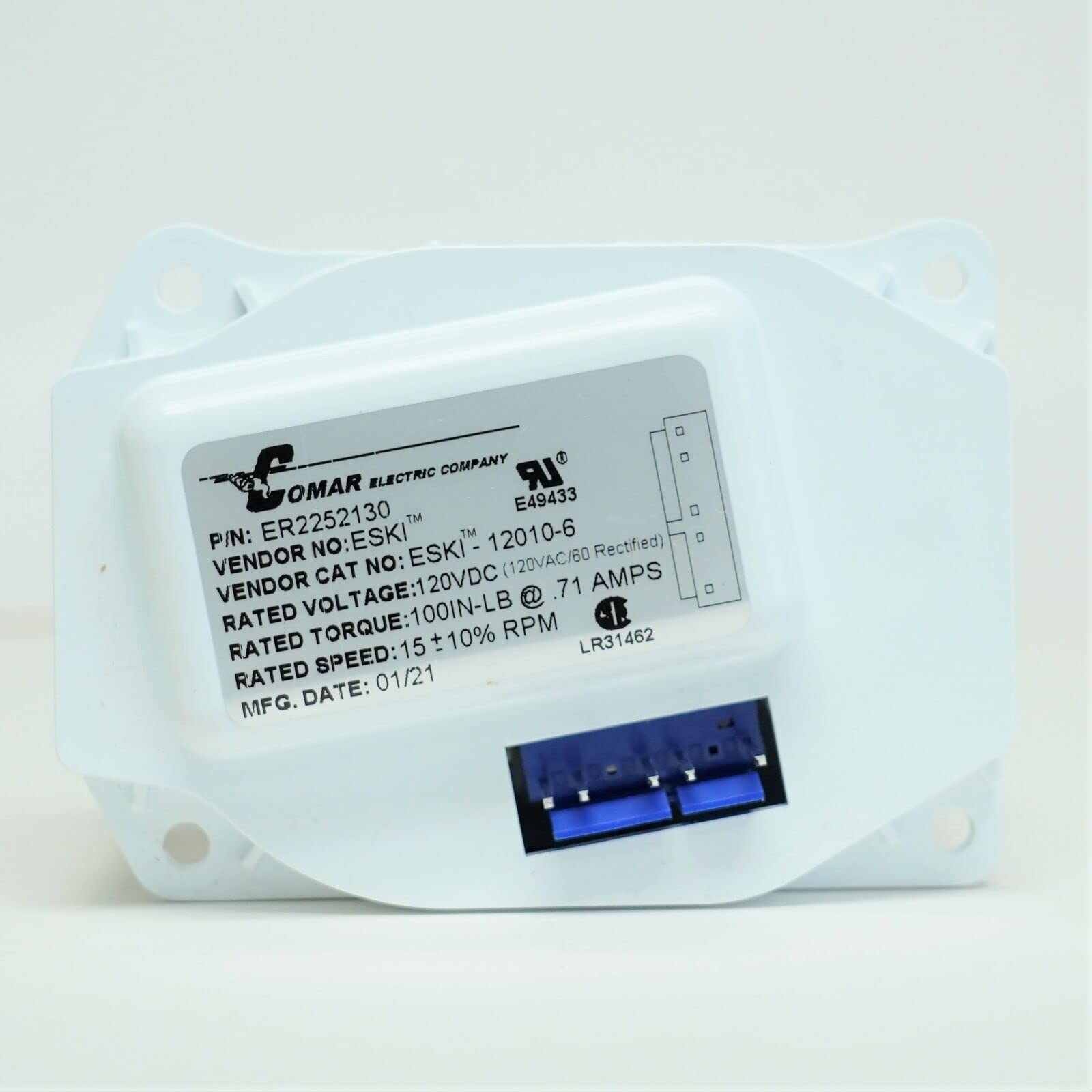 WP2252130 AP6006769 PS11739848 - Motor de engranajes para refrigerador Whirlpool