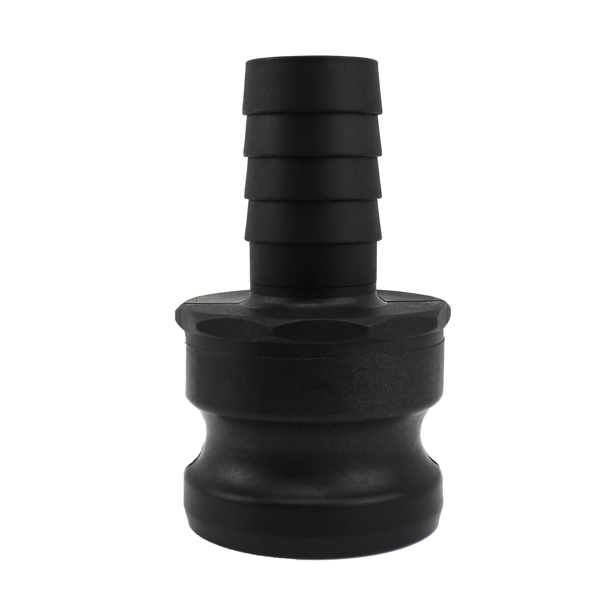 Dna Packaging Ltd Black Camlock Adapter To Hose Tail Ibc Tank Garden Water Transfer ((2 Inch) Camlock Adapter X (1.25 Inch) Hose Tail)