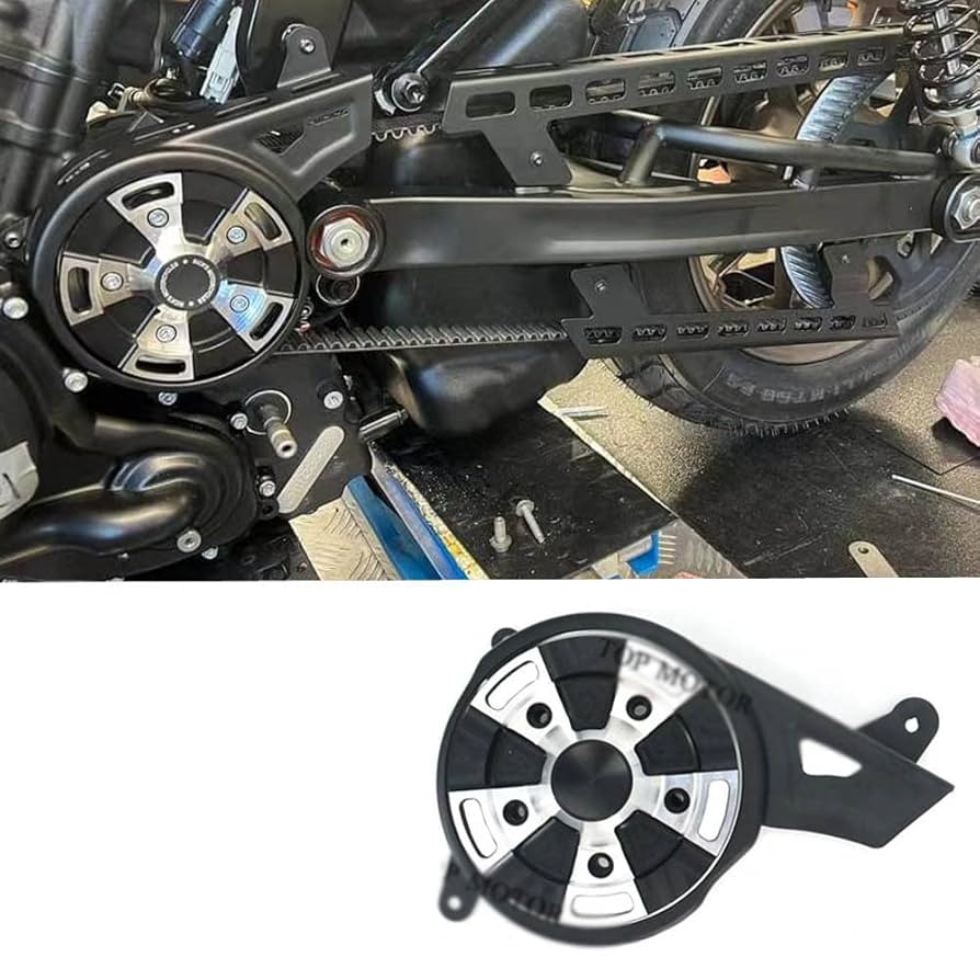 ハーレーナイトスターRH９７５スプロケットカバー Amazon | Nightster 975 2022- アクセサリー オートバイ 左