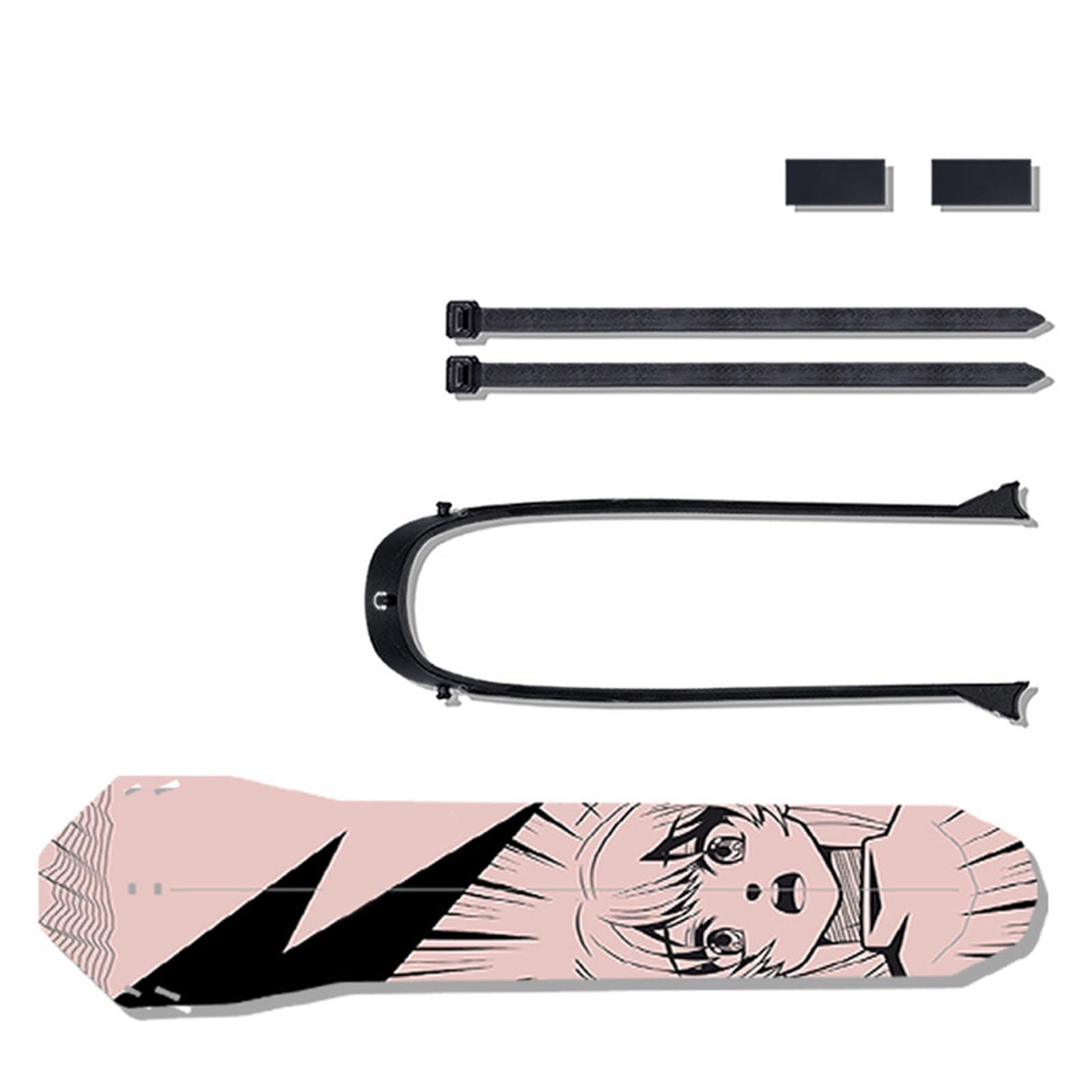 Shurhome Splashes Proof Bicycles Mudguards High Strengths Bike Mudflaps Cycling Mudguard for City Cycling