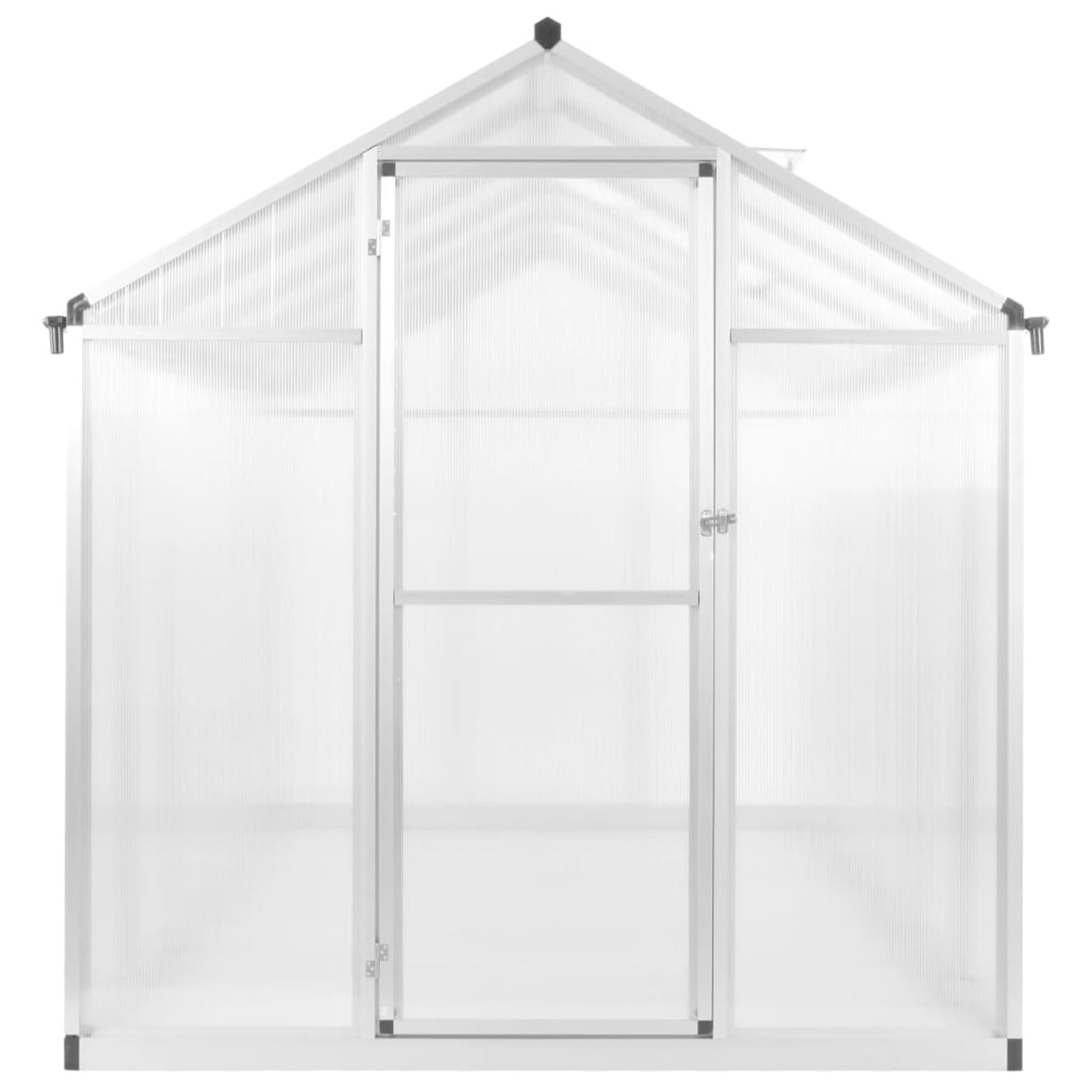 Homgoday Szklarnia ogrodowa, aluminiowa szklarnia 362 x 190 x 195 cm 13,41 m³, szklarnia ogrodowa szklarnia ogród warzywny szklarnia balkonowa szklarnia do ogrodu szklarnia do roślin