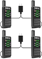 Vista 1 de RT22pro walkie talkies Wireless Frequency Copy Rechargeable Walkie Talkies for Adults,walkie talkies 4 Pack Long Range with VOX, Scrambling