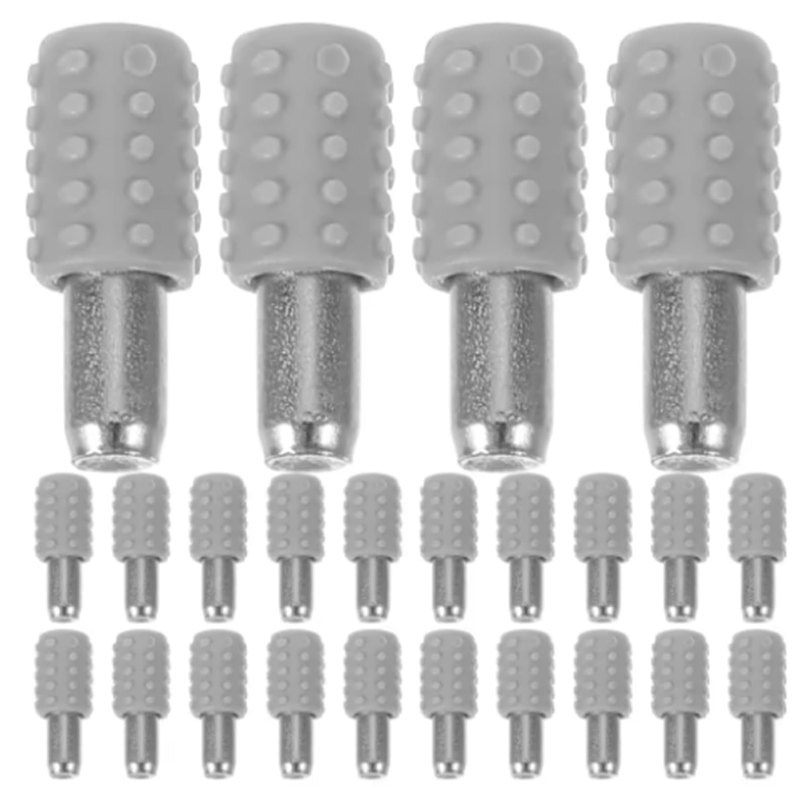 200pcs Metal Shelf Support Pegs Nickel Plated Pins for Cabinet Shelves