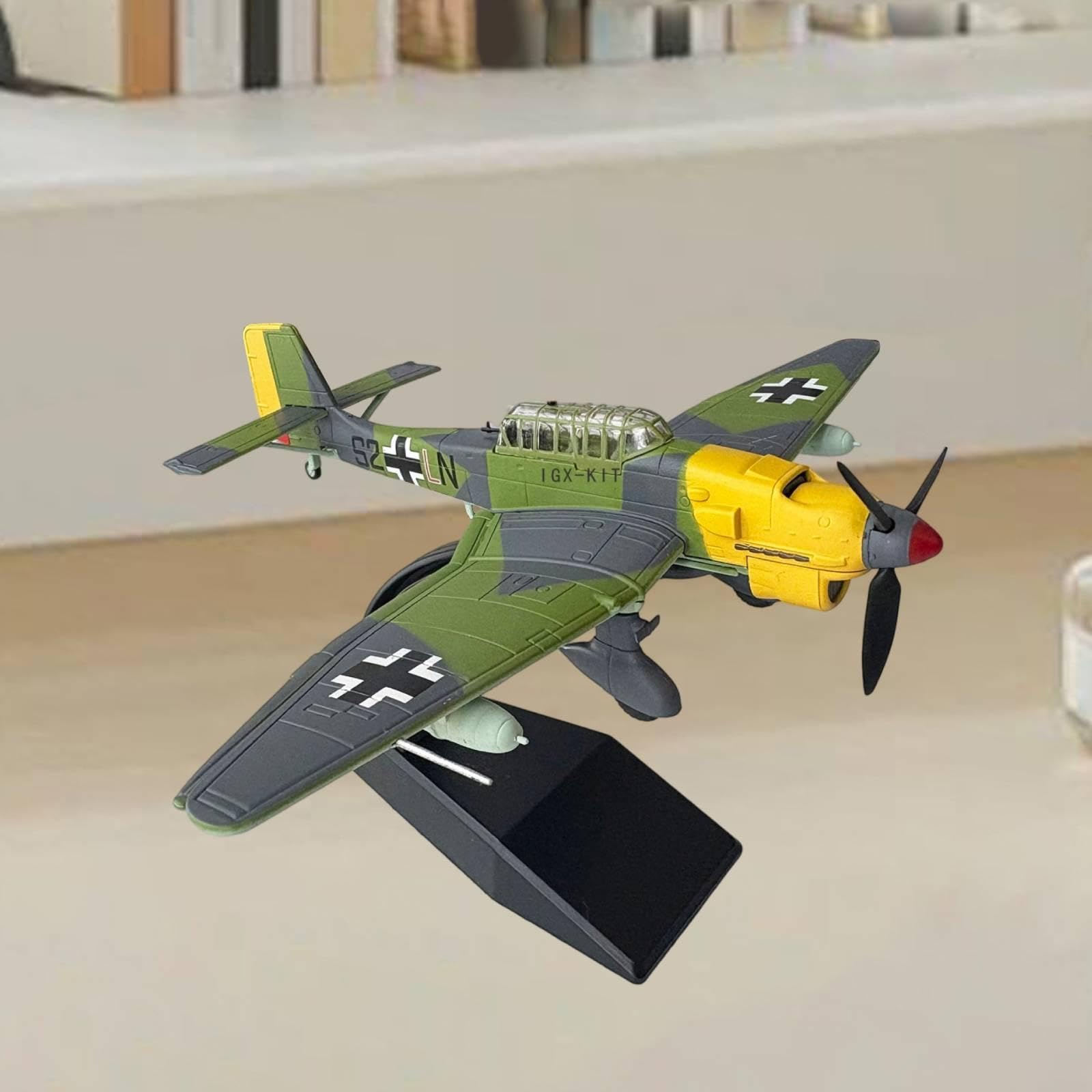 Kit di Modellismo di Un Aereo in 1:72. Kit di Modellismo di Un Aereo da Caccia. Ideale per Decorare Soggiorni E Case, Style a