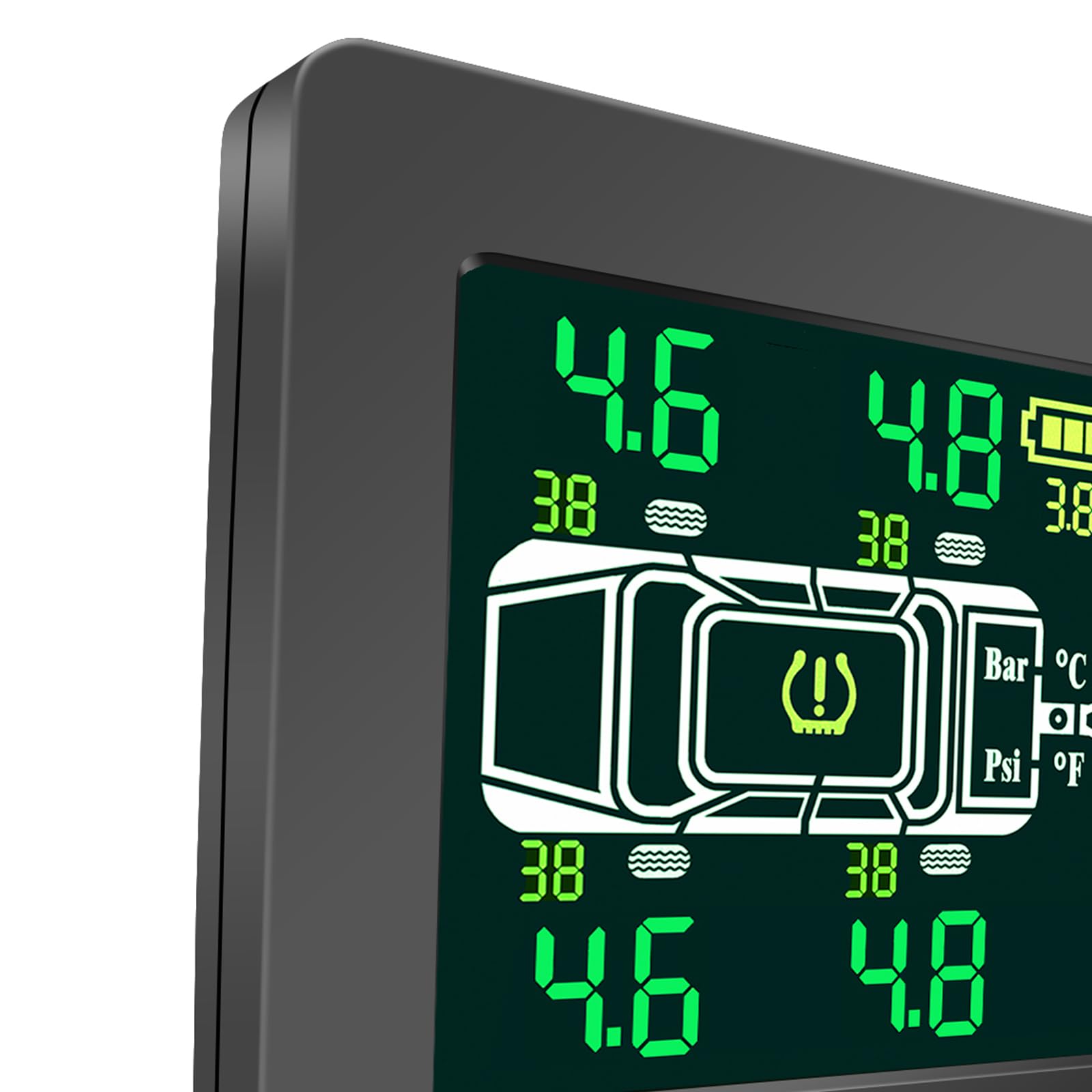 System monitorowania ciśnienia w oponach Max 8,0 bar monitor temperatury w oponach IP67 wodoodporne narzędzie do monitorowania ciśnienia w oponach samochodowych z czujnikami 4/6/8 i dużym
