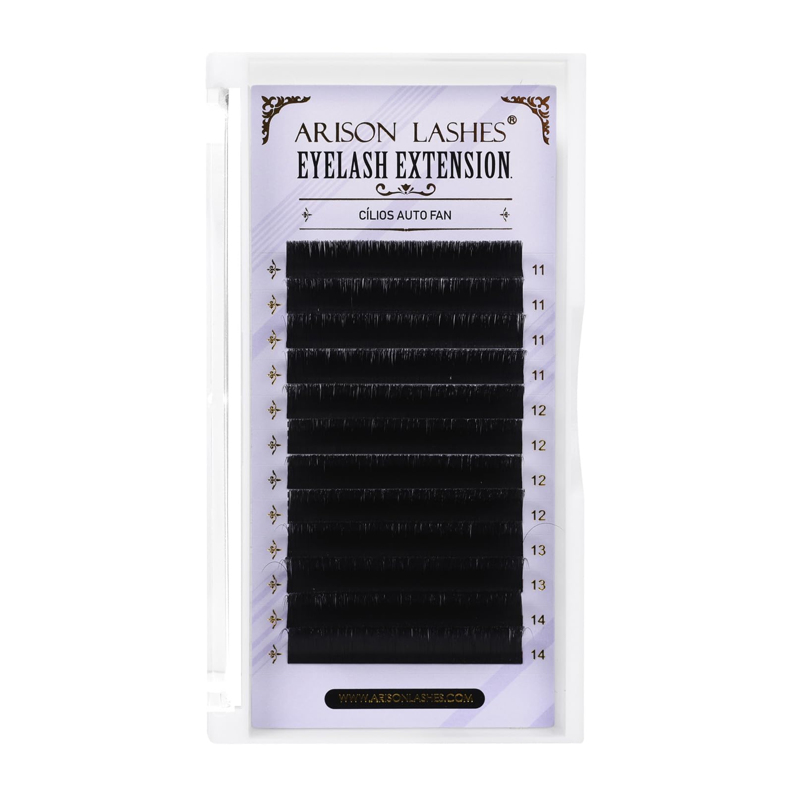 Easy Fan Lashes 0.03丨0.05丨0.07丨0.10 Thicknesses B丨J丨C丨CC丨D丨DD丨M丨L Curl Eyelash Extension Volume 1 Second Blooming Flower Fake Lashes Self Fanning
